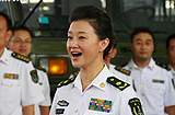 宋祖英升職后首次率團亮相