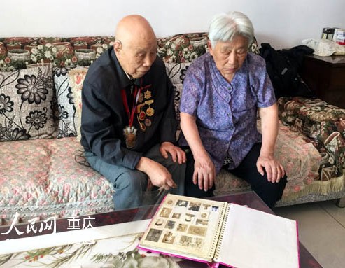 九旬抗戰(zhàn)老兵寫回憶錄:“我是最幸福的人”
