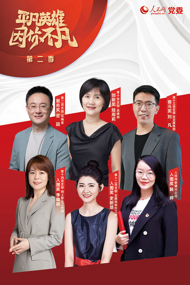 第二季“平凡英雄”爭創活動入圍選手