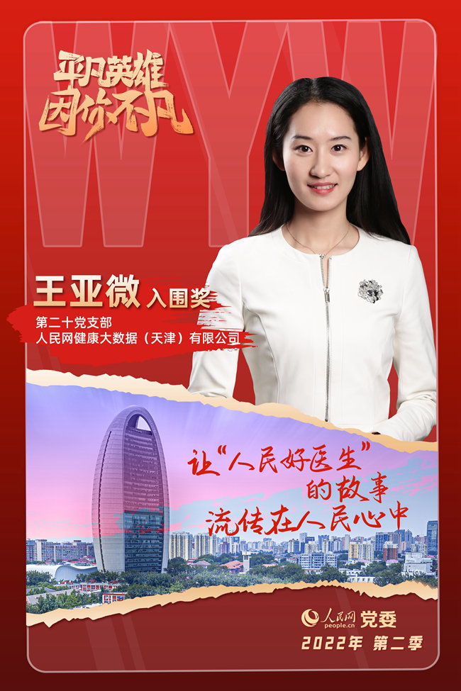 第五季“平凡英雄”爭創活動入圍選手 王亞微