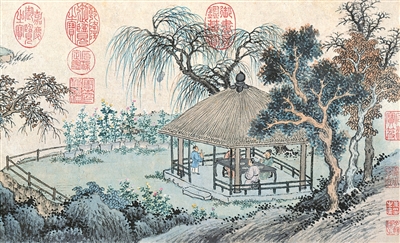詩畫催菊