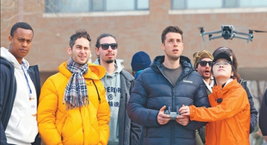 中意無人機短期留學項目開班