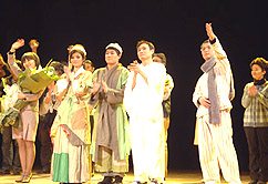 人民網話劇社演出成功
